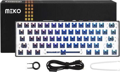 MEKO Blink Barebones 60% Hotswap Bluetooth RGB Mechanical Keyboard in Kuwait