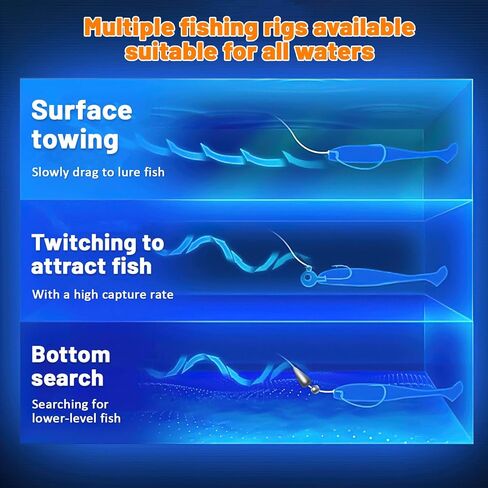 120 Pcs Soft Plastic Baits, 7 CM Paddle Tail Swim Baits, Fishing Soft Plastic Lures, Paddle Tail Swimbaits for Freshwater and Saltwater Bass Trout Walleye Crappie in Kuwait