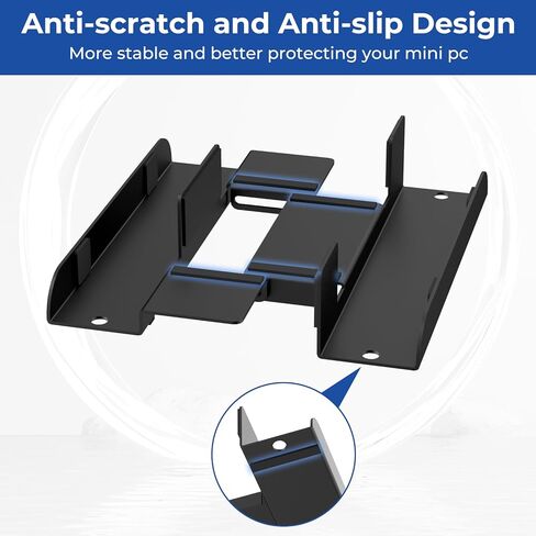 Universal Mini PC Desk Stand for Beelink, Adjustable Vertical Desk Stand for Beelink S12 Pro, SER8, SER6, SER5, SER9, SER9 Pro, EQi12, EQR6 Mini PC Desktop Stand Vertical Desktop Holder in Kuwait