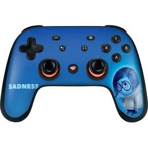 Skinit Decal Gaming Skin Compatible with Google Stadia Controller - Officially Licensed Disney Inside Out Sadness Portrait Design in Kuwait