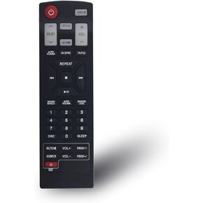 Replacement Remote Control for LG Soundbar NB4530B NB3532A NB3530A NB2520A NB3520A NB4532B NB4543 NB3730A NB2420A NB5540 NB5540A Sound bar in Kuwait