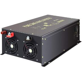 WZRELB 8000W 12V AC إلى 120V DC عاكس الطاقة الشمسية لموجة جيبية نقية - RV، التخييم، النظام الشمسي in Kuwait