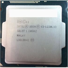 معالج Xeon E3-1220L V3 E3 1220LV3 1220LV3 ثنائي النواة LGA1150 وحدة المعالجة المركزية لسطح المكتب 1220L in Kuwait