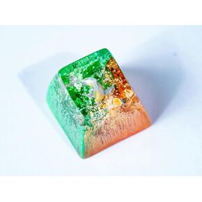 Red Koi Golden Wave الخلفية Ocean Keycap أغطية مفاتيح لوحة المفاتيح المخصصة أغطية مفاتيح لطيفة أغطية مفاتيح حرفية أغطية مفاتيح جمالية غطاء مفاتيح هدايا المحيط Cherry MX لوحة مفاتيح ميكانيكية SA الملف الشخصي 1U in Kuwait