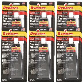 143355 DynaBlack RTV Silicone Gasket Maker, 85g Tube - Black Silicone Sealant Waterproof, Rubber Sealant, Oil Resistant in Kuwait