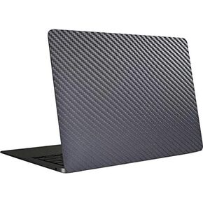 Skinit Decal Laptop Skin Compatible with MacBook Air 13in (2020) Originally Designed Silver Carbon Fiber Design in Kuwait