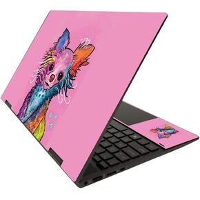 MightySkins Skin for HP Envy x360 15" (2020) - Chihuahua Rainbow | Protective, Durable, and Unique Vinyl Decal wrap Cover | Easy to Apply, Remove, and Change Styles | Made in The USA in Kuwait