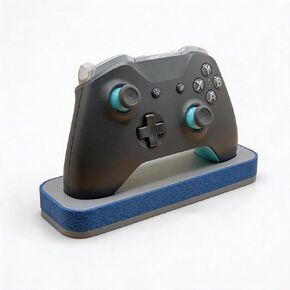 Controller Stand for Xbox One, Minimalist Style Desktop Holder, Blue and Gray Gaming Display Stand in Kuwait