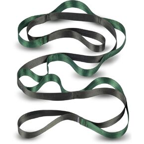 Stretching Strap with 10 Loops-Yoga Strap for Physical Therapy,Home Workout,Pilate & Flexibility Training,Non Elastic Exercise Stretch Band for Hamstring,Leg Stretcher Belt,Flexibility Fascia in Saudi Arabia