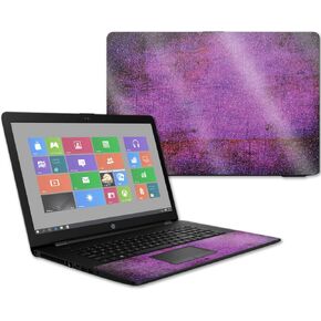 MightySkins Glossy Glitter Skin for HP 17t Laptop 17.3" (2017) - Purple Sky | Protective, Durable High-Gloss Glitter Finish | Easy to Apply, Remove, and Change Styles | Made in The USA in Kuwait
