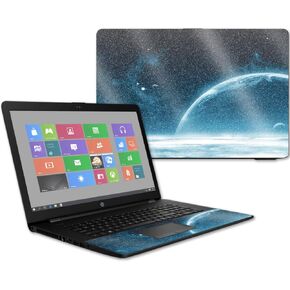 MightySkins Glossy Glitter Skin for HP 17t Laptop 17.3" (2017) - Outer Space | Protective, Durable High-Gloss Glitter Finish | Easy to Apply, Remove, and Change Styles | Made in The USA in Kuwait