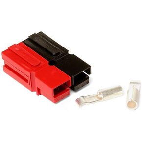 Valley Enterprises Anderson Powerpole 30 Amp Permanently Bonded (No roll pin Used) Red/Black Complete Connectors (10 Sets) in Saudi Arabia