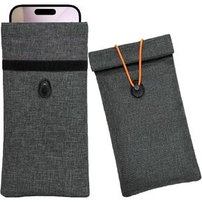حقائب فاراداي للهواتف وسلاسل المفاتيح، عبوتان من حقائب Go Dark مع حماية RFID/NFC/GPS/WiFi/الخلية، وحقيبة خصوصية مضادة للتتبع للدخول بدون مفتاح للسيارة - حقيبة كبيرة لحجب الإشارة تناسب جميع الهواتف الذكية in Kuwait