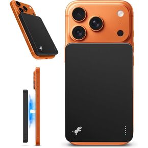 Nimble Champ Wireless 5K Portable Charger for Back of Phone, 5,000mAh Magnetic Wireless Power Bank, Qi2 Certified Fast Charging, Slim MagSafe-Compatible Battery Pack for iPhone 17/16/15/14 Series in Kuwait
