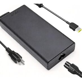 شاحن ذو طرف نحيف 245 وات متوافق مع Lenovo Legion Pro 5 16IAX10H RTX5070Ti 16 بوصة كمبيوتر محمول للألعاب ADL245SDC3A، Legion 5 15IRX10 RTX 5060 كمبيوتر محمول ADL245SLC3A سلك محول الطاقة in Kuwait