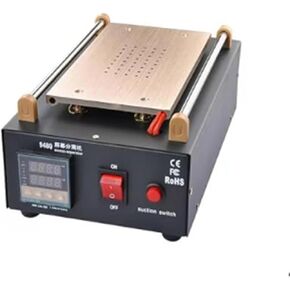 فاصل شاشة LCD احترافي مع تحكم في درجة الحرارة قابل للتعديل، مناسب لإصلاح زجاج شاشة اللمس للهاتف المحمول. in Kuwait