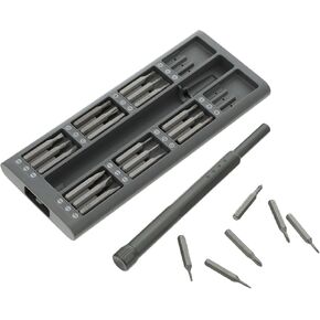 UKCOCO 48-in-1 Precision Electronics Repair Kit with Multi-function Screwdriver Set, Disassembly Tools for Laptop and Household Maintenance, Gray Hand Tool Kit for DIY Repair Tasks in Saudi Arabia