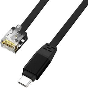 Sleek USB-C to Ethernet Adapter - 100Mbps Wired Network Link for Modern Devices - 1000M 1m in Kuwait