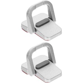 Metal Laptop Stand Vertical Computer Riser Portable Adjustable Mini Cooler Holder for Desk Couch Use, 2pcs Silver Metal Notebook Support in Kuwait