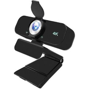 كاميرا ويب OrdinarYone USB مدمجة في ميكروفونات مانعة للضوضاء وحامل ثلاثي القوائم قابل للتعديل للحصول على فيديو عالي الوضوح 1080P 2K 4K R in Kuwait