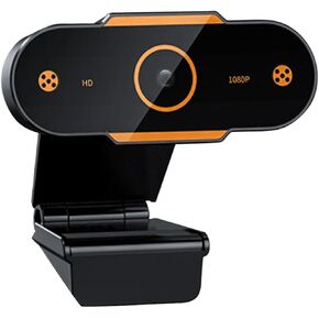 SEWACC High Definition USB Webcam with Microphone 1080p HD Computer Webcamera for Live Streaming and Online Teaching Compatible with Dc5.00v Power in Kuwait