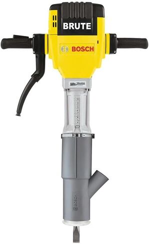 بوش BH2760VCB 120 فولت 1-1/8 مطرقة قواطع مع عربة أساسية، أزرق in Kuwait