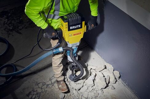 بوش BH2760VCB 120 فولت 1-1/8 مطرقة قواطع مع عربة أساسية، أزرق in Kuwait