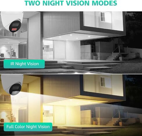 كاميرا Yunseity 4MP WiFi PTZ، كاميرا أمان 1080P HD مع كشف حركة PIR 2 Way Talk IP67 مقاومة للماء، لأمن المنزل الداخلي والخارجي in Kuwait
