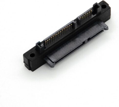 Sonilco Serial ATA 22-Pin 7+15 Male to Male Adapter Connector Converter for HDD SSD Hard Drive SATA Interface (SATA Male to Male) in Kuwait