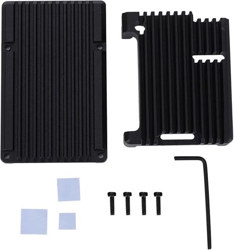 Aluminium Alloy Stylish Motherboard Cover Box for 3 Model B 2b/3b Passive Cooling Architecture, Durable Box/Cover for Computer Enthusiasts in Kuwait