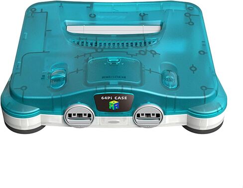Easy Operate 64Pi Case for 5 MetaData in Emulation Station Auto Save Double USB Ports Card Storage Gaming Accessories in Kuwait