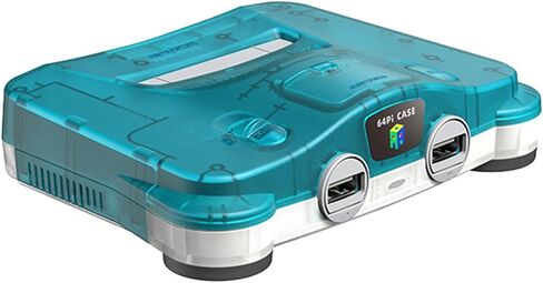 Easy Operate 64Pi Case for 5 MetaData in Emulation Station Auto Save Double USB Ports Card Storage Gaming Accessories in Kuwait