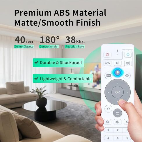 New Replacement Remote Control for Ubox TV Set-Top Box Remote Control with Voice Function, Compatible with Ubox10 Ubox11 Ubox12 UB11 UB10 UB12 in Kuwait
