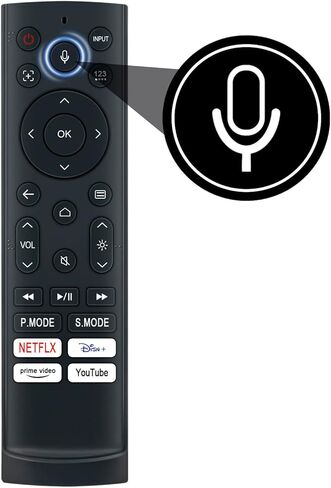 ERF3AD90H Replace Voice Remote Control fits for Hisense C1 4K UHD Portable Mini Projector in Kuwait