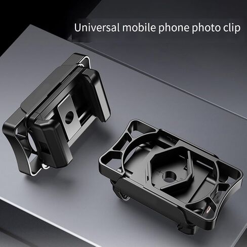 Universal Telescope Phone Adapter for 23-50mm Eyepieces, Smartphone Mount for Binoculars Monoculars Microscopes Spotting Scopes, Adjustable PA Alloy Clip for Astronomy Nature Observation in Kuwait