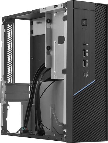Goodisory UX07 MATX Desktop Computer Chassis with Space-Saving Design, SGCC Material, Support for Flex PSU and Low-Profile Graphic Cards in Kuwait
