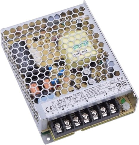 SBJ LRS-100-24 108W 24V 4.5A Industrial Switching Power Supply - 90% High Efficiency for Optimal Cost Savings, -30°C to +70°C Operating Temperature, UL/TUV Certified in Kuwait