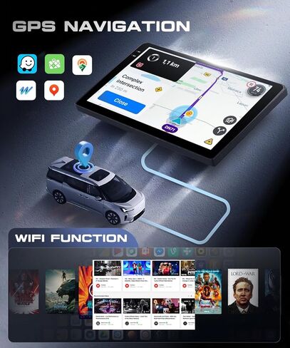 ستيريو سيارة 4G+64G Android 15 لسيارة Volkswagen Touareg 2003-2010، CarPlay Android Auto، شاشة لمس عالية الدقة 9 بوصة Incell HD مع نظام تحديد المواقع العالمي، WiFi، بلوتوث 5.0، SWC، كاميرا احتياطية in Kuwait