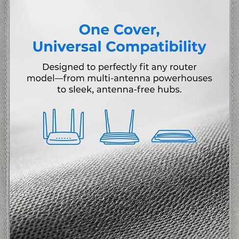 WiFi Router Cover,EMF RF Protection Shielding Cover,Blocking 5G Router Guard for Home,Faraday Cage for Router 13.8"x15.7" in Kuwait