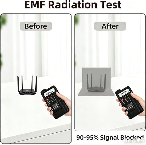 WiFi Router Cover,EMF RF Protection Shielding Cover,Blocking 5G Router Guard for Home,Faraday Cage for Router 13.8"x15.7" in Kuwait