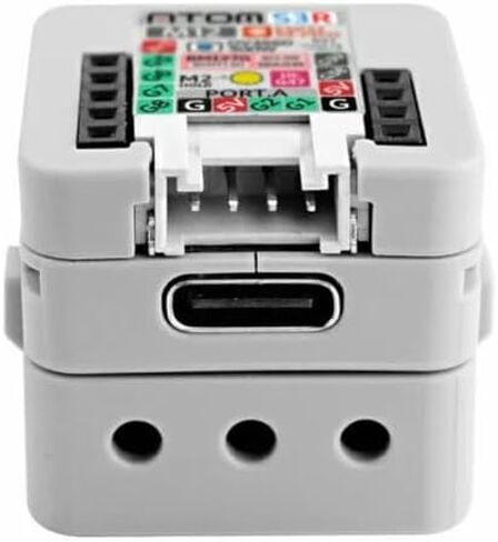 طقم كاميرا M5Stack AtomS3R M12، ESP32-S3، 3 ميجابكسل OV3660، واي فاي، فلاش 8 ميجابايت، 8 ميجابايت PSRAM، USB OTG، موديل C126-M12 in Kuwait