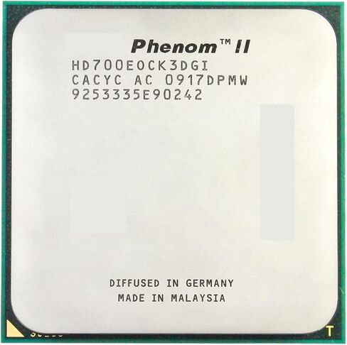 معالج ph II X3 700E وحدة المعالجة المركزية Tiga-Core (2.4 جيجا هرتز/L3 6 متر/65 وات/2000 جيجا هرتز) مقبس AM3 AM2 in Kuwait