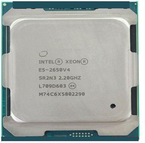 معالج Xeon CPU E5-2650V4 SR2N3 2.20 جيجا هرتز 12-النوى 30 متر LGA2011-3 E5-2650 V4 معالج E5 2650V4 2650 in Kuwait