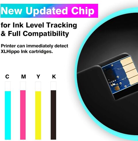 936XL Black Replacement for HP 936 Black Ink Cartridge for HP Printers 9125e 9120e Series, for 936 Series HP936 936e Black Ink, Work for OfficeJet Pro 9130e 9135e 9730e 9120 9130 (1 * 936 e BK) in Kuwait