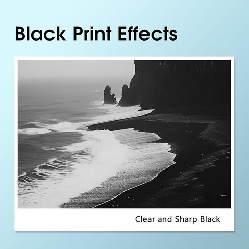 936XL Black Replacement for HP 936 Black Ink Cartridge for HP Printers 9125e 9120e Series, for 936 Series HP936 936e Black Ink, Work for OfficeJet Pro 9130e 9135e 9730e 9120 9130 (1 * 936 e BK) in Kuwait