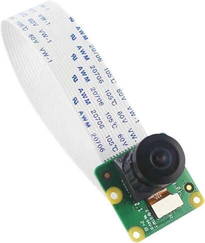 HD 8MP Pi Camera Module 160° FOV IMX219 Sensor for 4B 3B+ 3 V2 3280x2464 Resolution in Kuwait