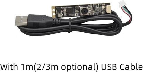 179 وحدة كاميرا USB 8 ميجابكسل 62 * 9 مم مجال رؤية 76 درجة 2K دقة عالية بدون تشويه (حزمة 4) in Kuwait