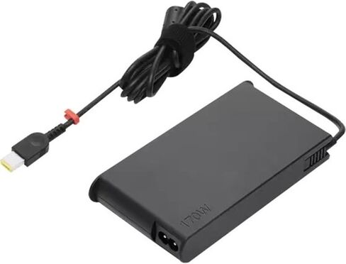 محول تيار متردد Lenovo Legion Slim 170W (UL) - 170 واط - محول شحن للكمبيوتر المحمول - 120 فولت تيار متردد، مدخل تيار متردد 230 فولت - طول الكابل 1.76 متر - طرف نحيف - أسود in Kuwait