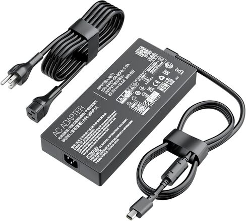 شاحن كمبيوتر محمول 380 وات 280 وات 20 فولت 19 أمبير ADP-380AB B متوافق مع Asus ROG Strix Scar 16 18 G635 G635LW G835 ROG Strix G16 G18 G815 G815L G815LW TUF A16 F16 ProArt PX13 P16 A24-380P1A محول تيار متردد in Kuwait