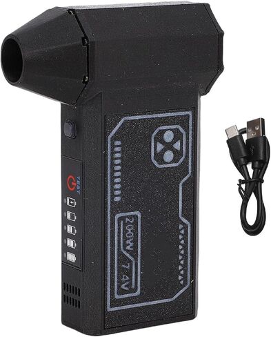 Luocute Electric Air Duster, 130000RPM Powerful Cordless Blower with Rechargeable 4000mAh Battery and 3 Speed Adjustable, for Computer Keyboard Car Home Outdoor Cleaning in Kuwait